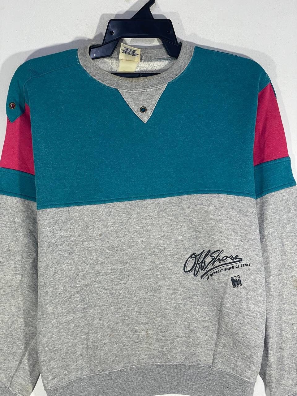 Other Vintage 90s offshore surfing surfer sweatshirt pullover M Size US M / EU 48-50 / 2 - 4 Thumbnail