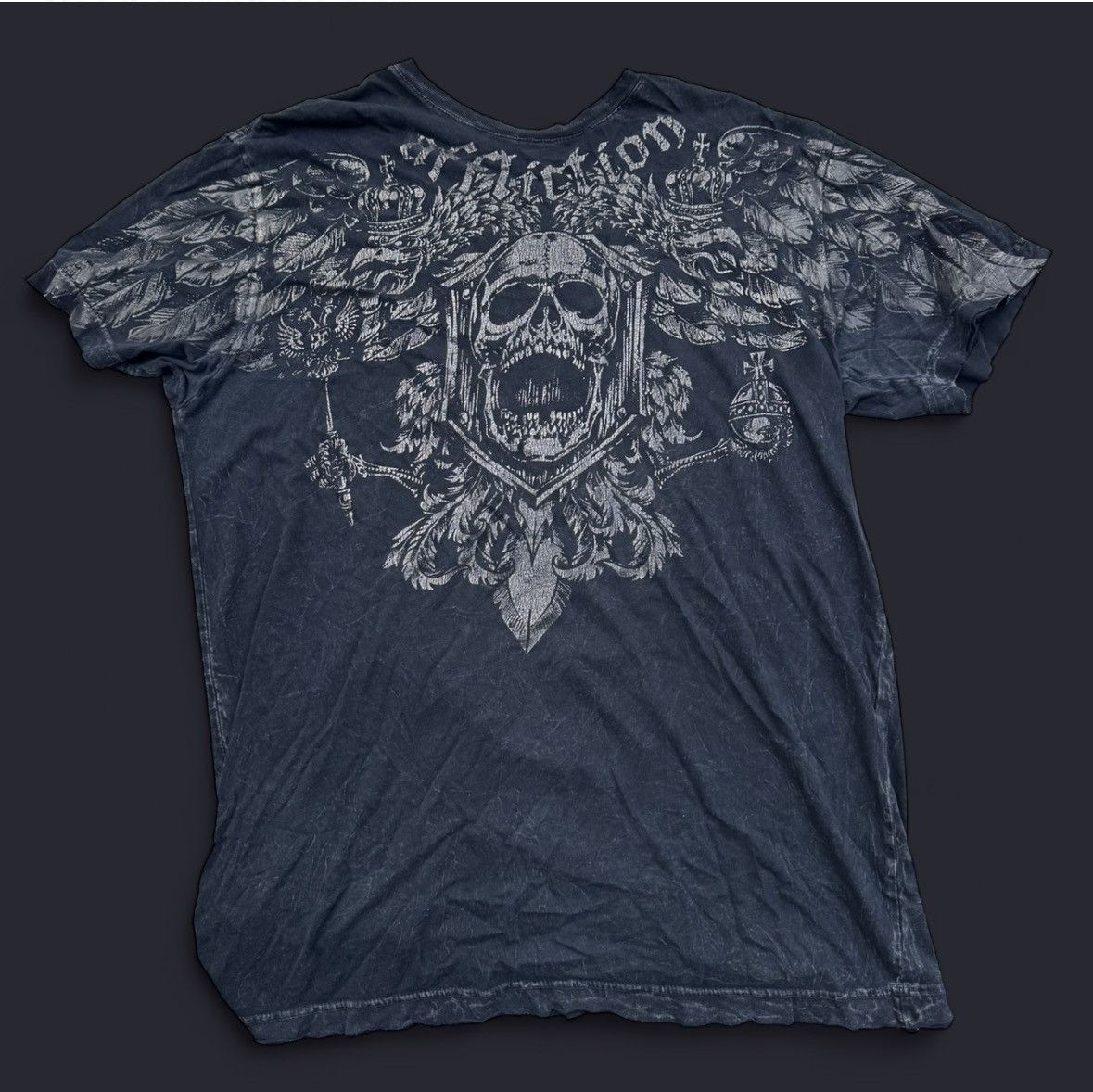 Affliction Y2K Affliction Tee Size US XL / EU 56 / 4 - 1 Thumbnail