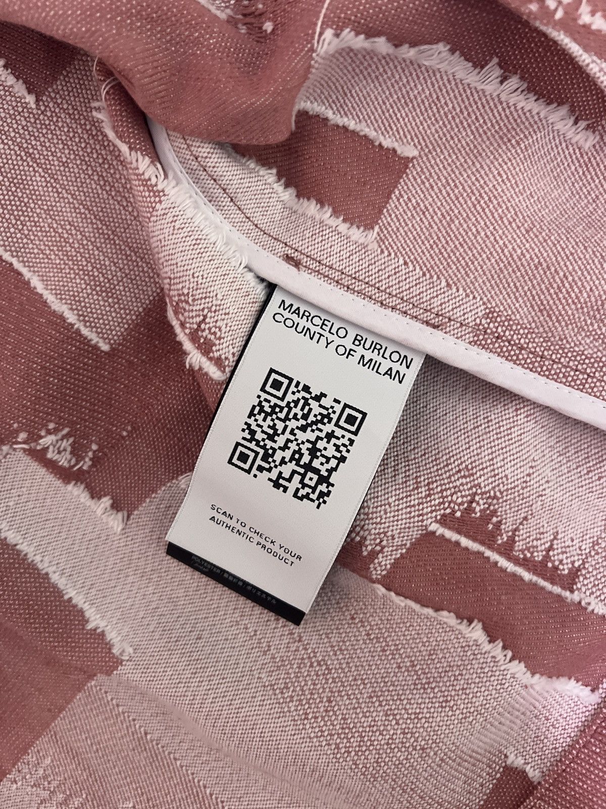 Marcelo Burlon Marcelo Burlon County of Milan Pink & White Jacket Size US L / EU 52-54 / 3 - 6 Thumbnail