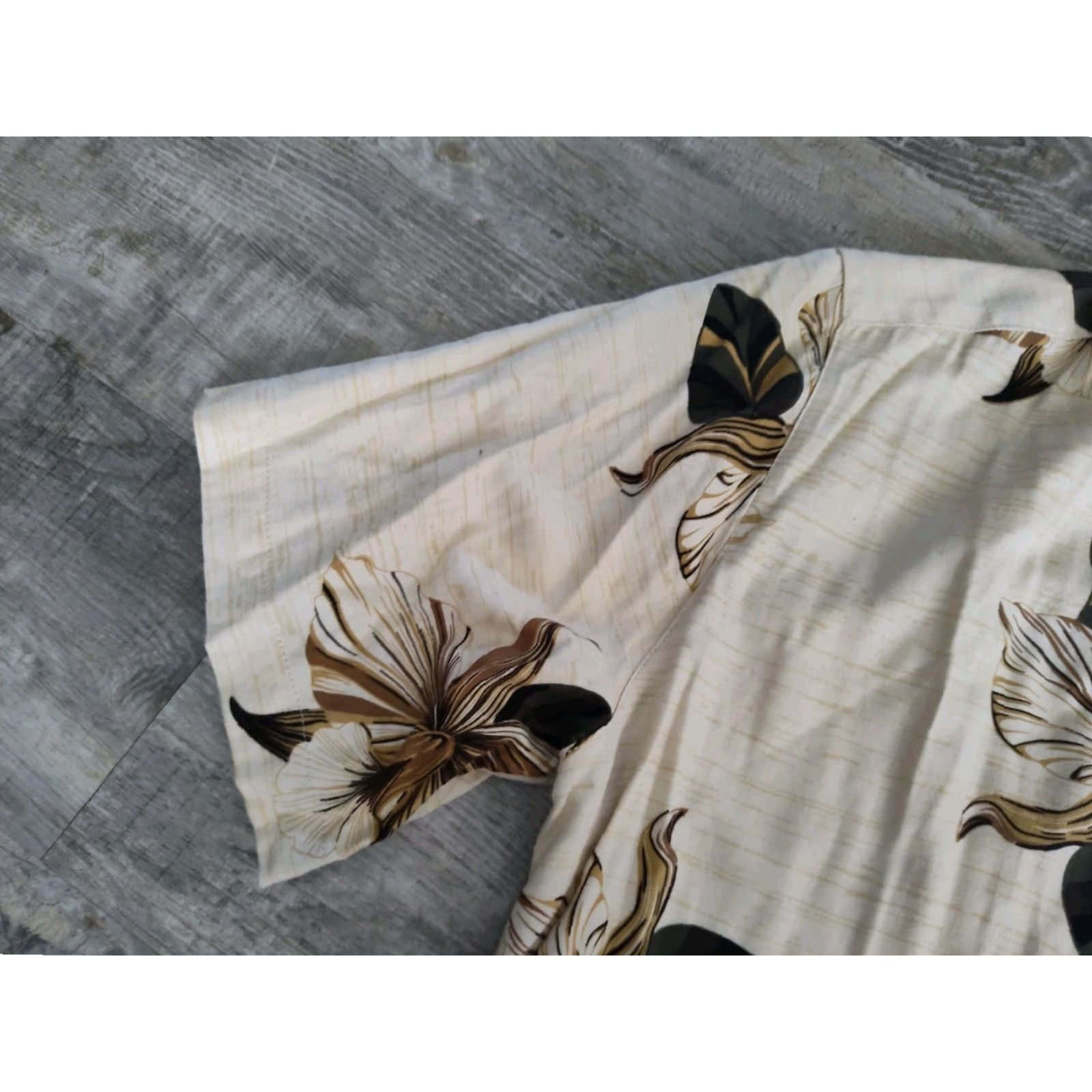 Vintage VINTAGE Havana Jack's Cafe Hawaiian Shirt Men Short Sleeve M Rayon Floral Orchids 90s Camp Tropical Size US M / EU 48-50 / 2 - 5 Thumbnail