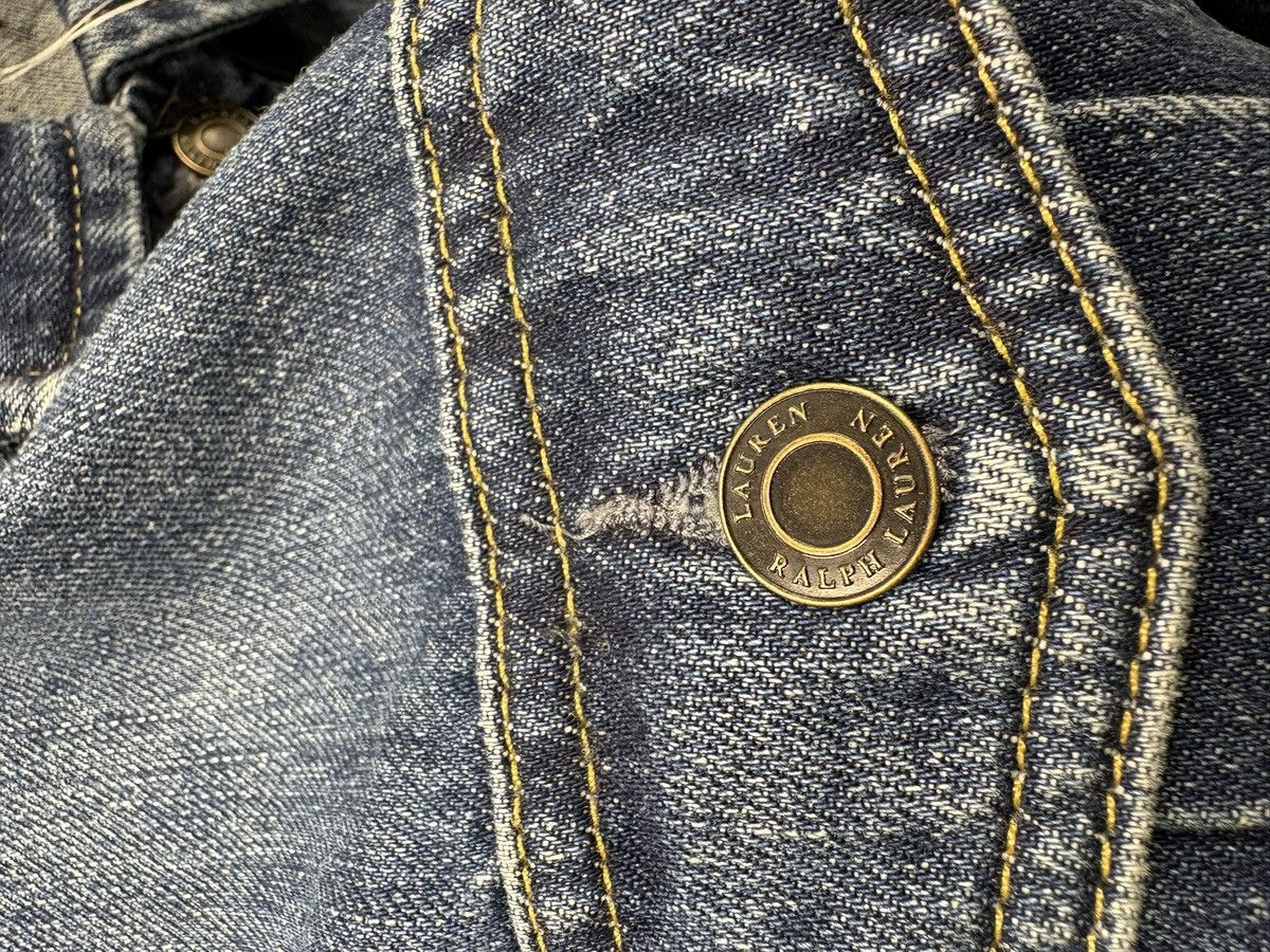 Ralph Lauren Navy Denim Belted Jacket Ralph Lauren Women’s L – New Size L / US 10 / IT 46 - 6 Thumbnail