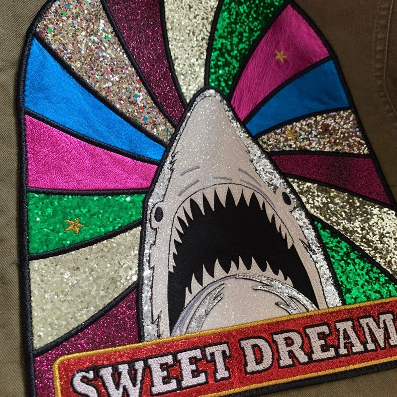 Saint Laurent Paris Saint Laurent Paris Green Diamond Shark Jacket-2506 Size US M / EU 48-50 / 2 - 6 Thumbnail