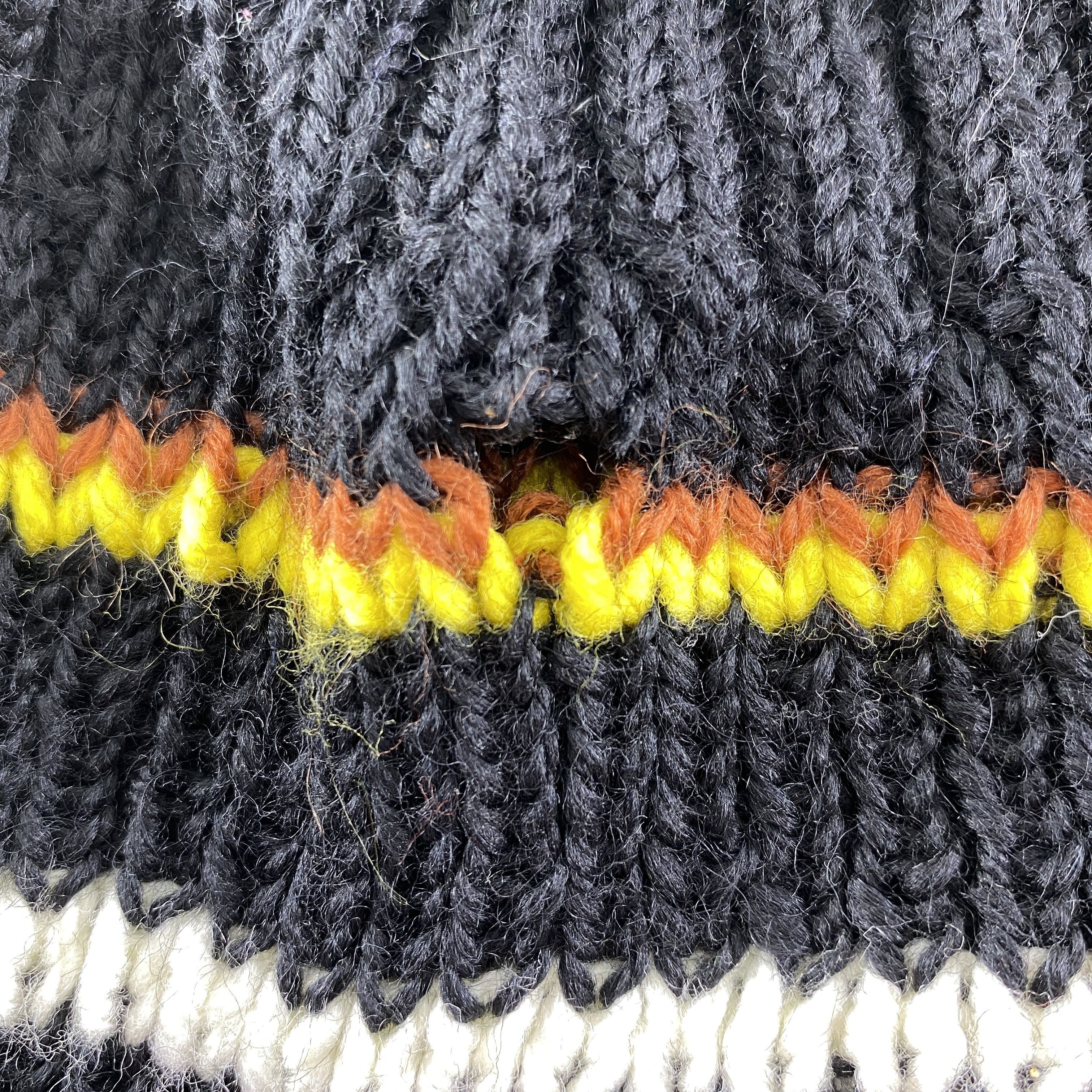 Japanese Brand Rare Stripes Snow Cap Hat Beanie -BN652 Size ONE SIZE - 5 Thumbnail