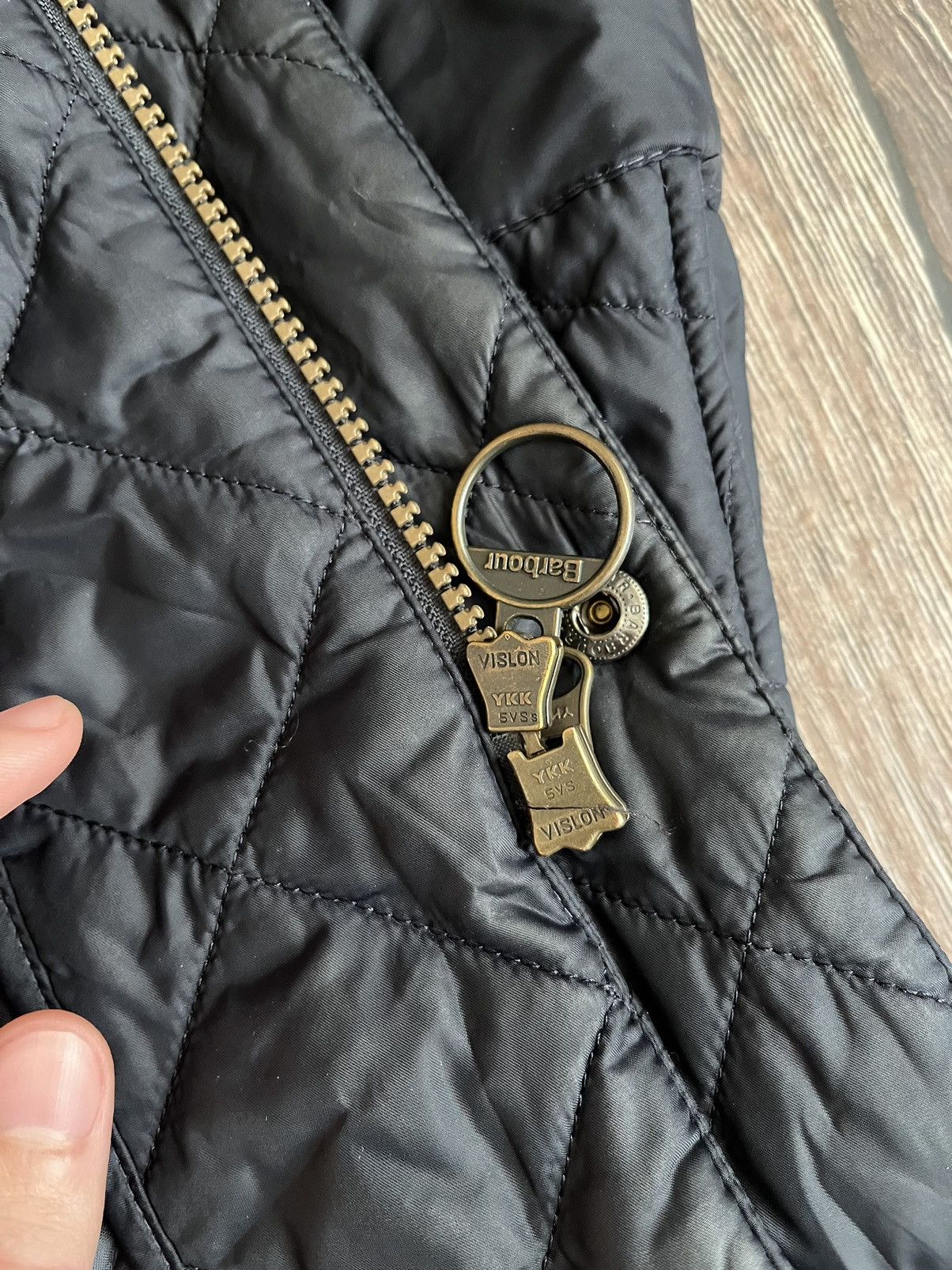 Barbour Barbour Steve McQueen Jeffries Navy Quilted USA Logo Jacket Size US M / EU 48-50 / 2 - 15 Thumbnail