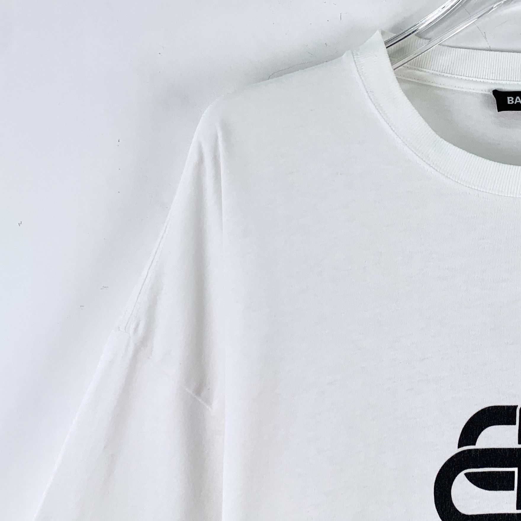 Balenciaga Balenciaga Logo T-Shirt White (XS) Size US XS / EU 42 / 0 - 3 Thumbnail