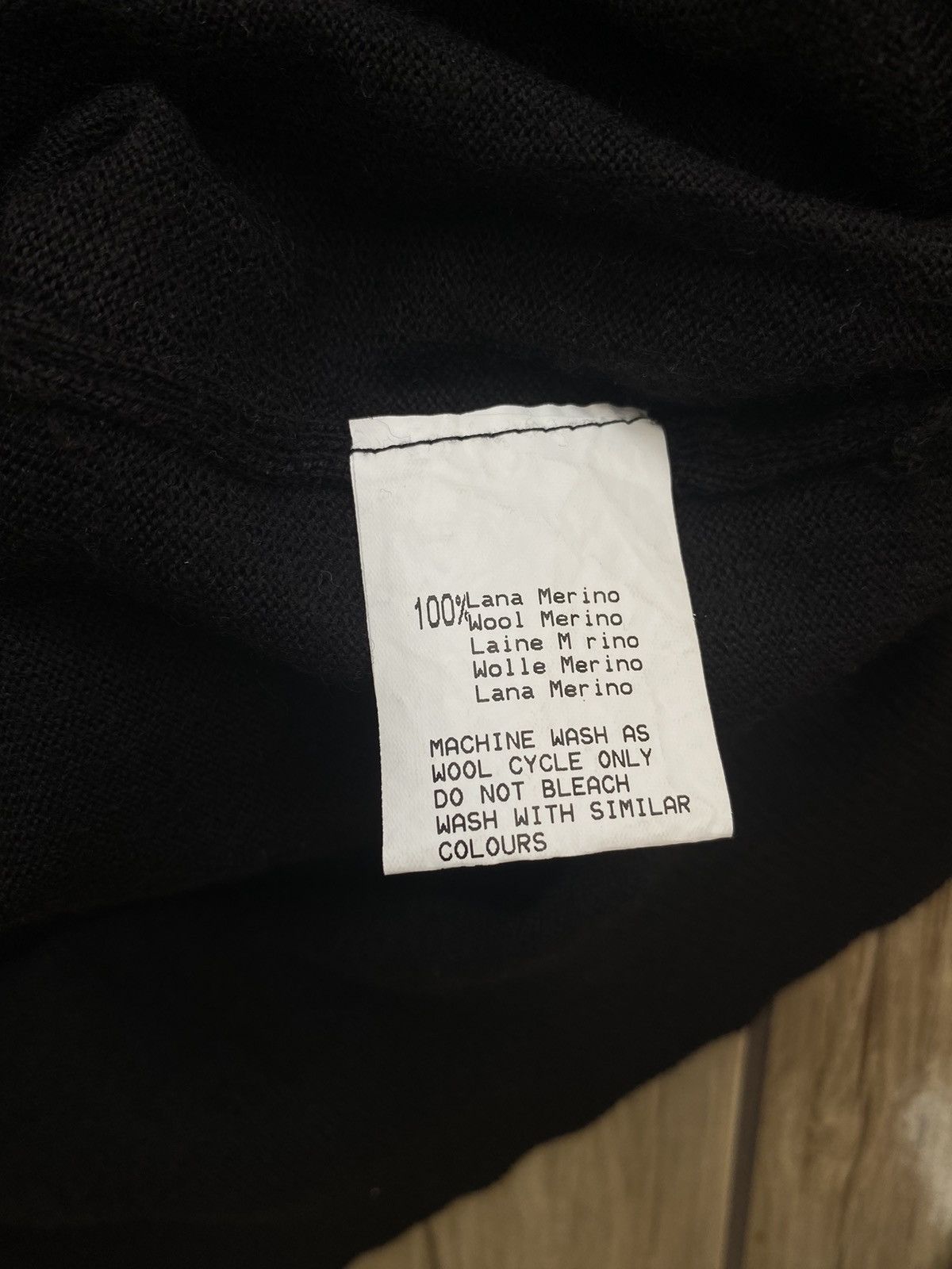 Other 80’s Katharine Hamnett Wool Merino Sweater Size US M / EU 48-50 / 2 - 4 Thumbnail