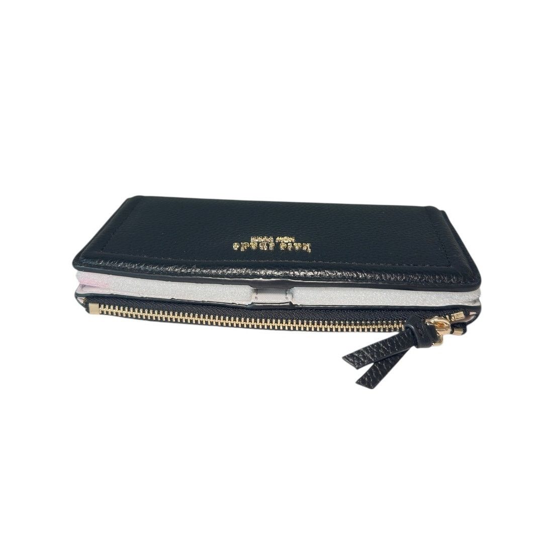 Kate Spade Kate Spade Knott pebble leather slim zip Black wallet Size ONE SIZE - 4 Thumbnail