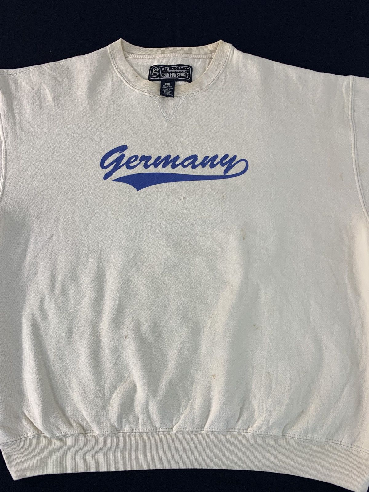 Vintage 90s Gear For Sports Germany Crewneck Pullover l Big Logo Size US XL / EU 56 / 4 - 3 Thumbnail