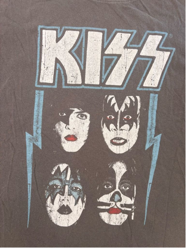 KISS Men's KISS Band T-shirt XXL Gray Size US XXL / EU 58 / 5 - 1 Thumbnail