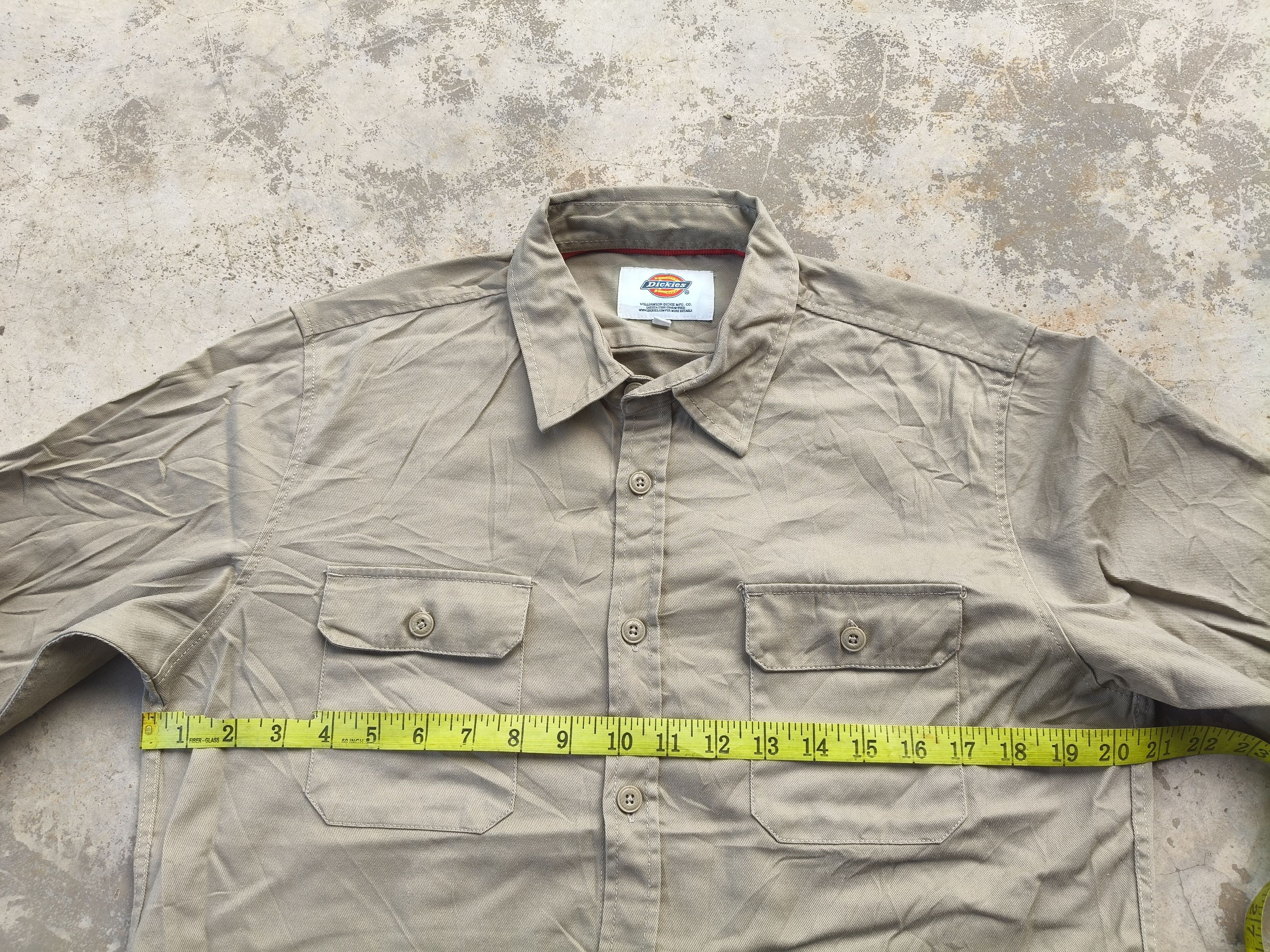Dickies Dickies Work Wear Button Long Sleeve Size US L / EU 52-54 / 3 - 14 Thumbnail