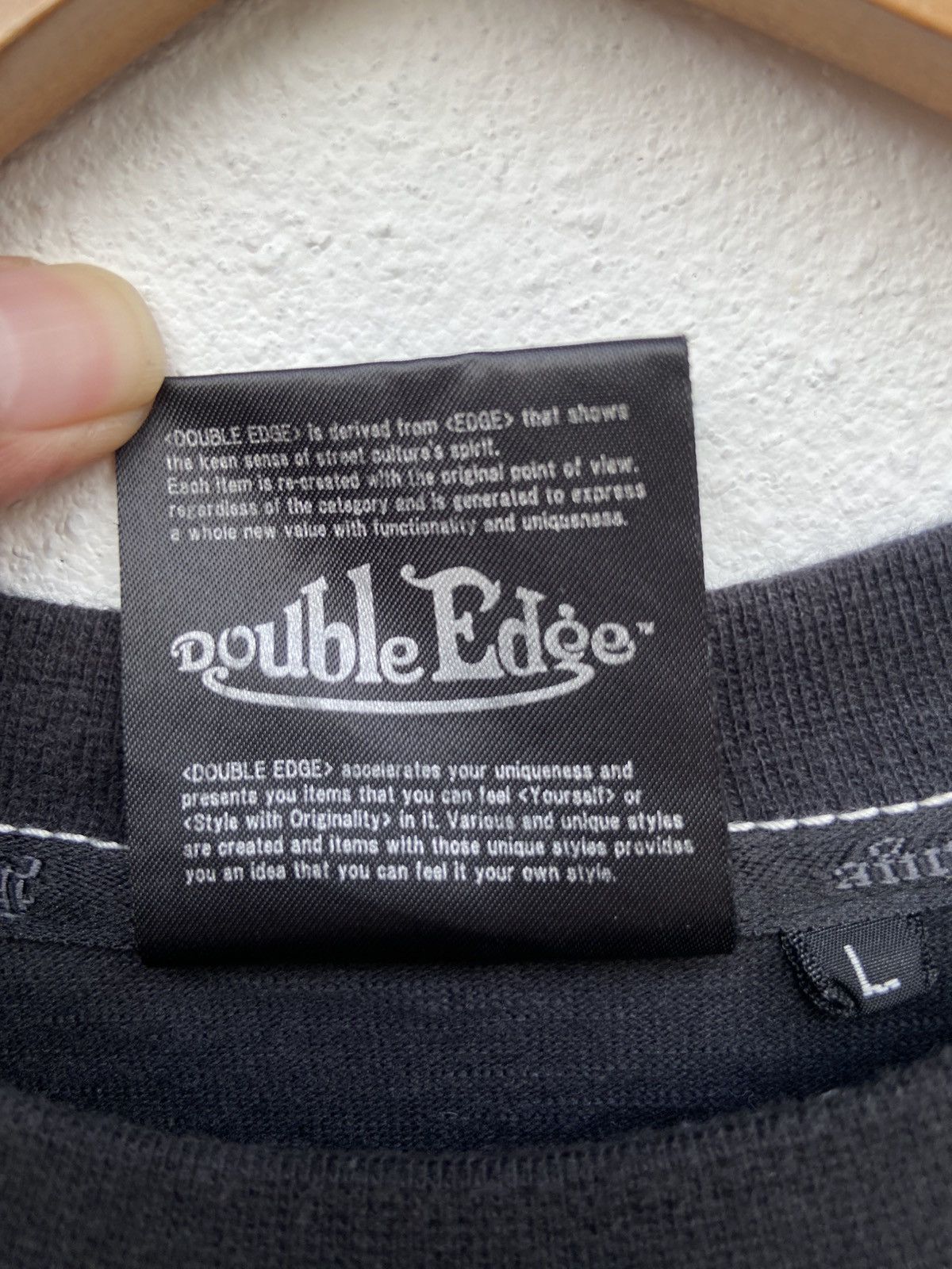 Japanese Brand 🔥 Double Edge t shirt long sleeve if six was nine Size US M / EU 48-50 / 2 - 6 Thumbnail