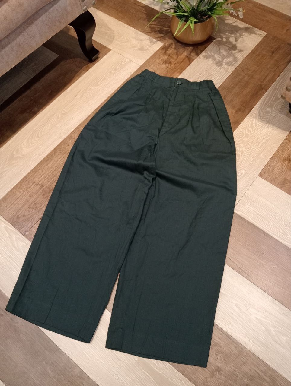 Issey Miyake VINTAGE ISSEY MIYAKE COTTON BAGGY PANTS Size US 26 / EU 42 - 2 Thumbnail