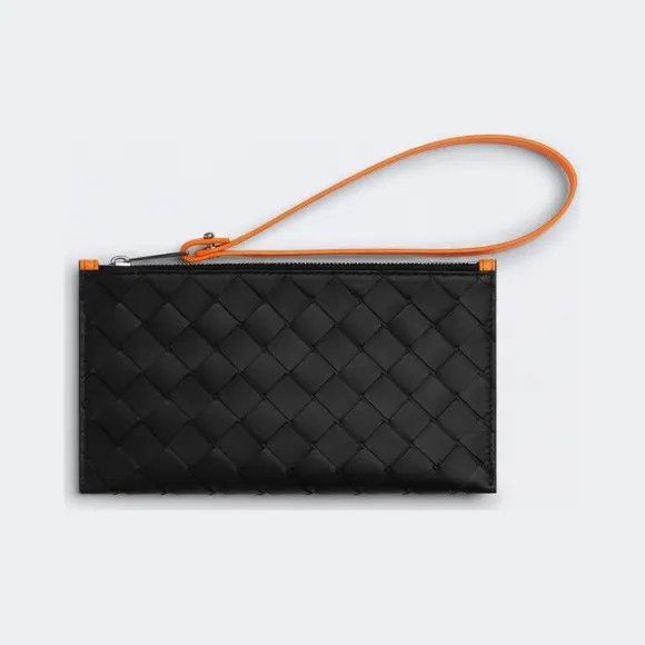 Bottega Veneta o1n1vont1124 Size: OS / Pouch in Black Size ONE SIZE - 1 Thumbnail