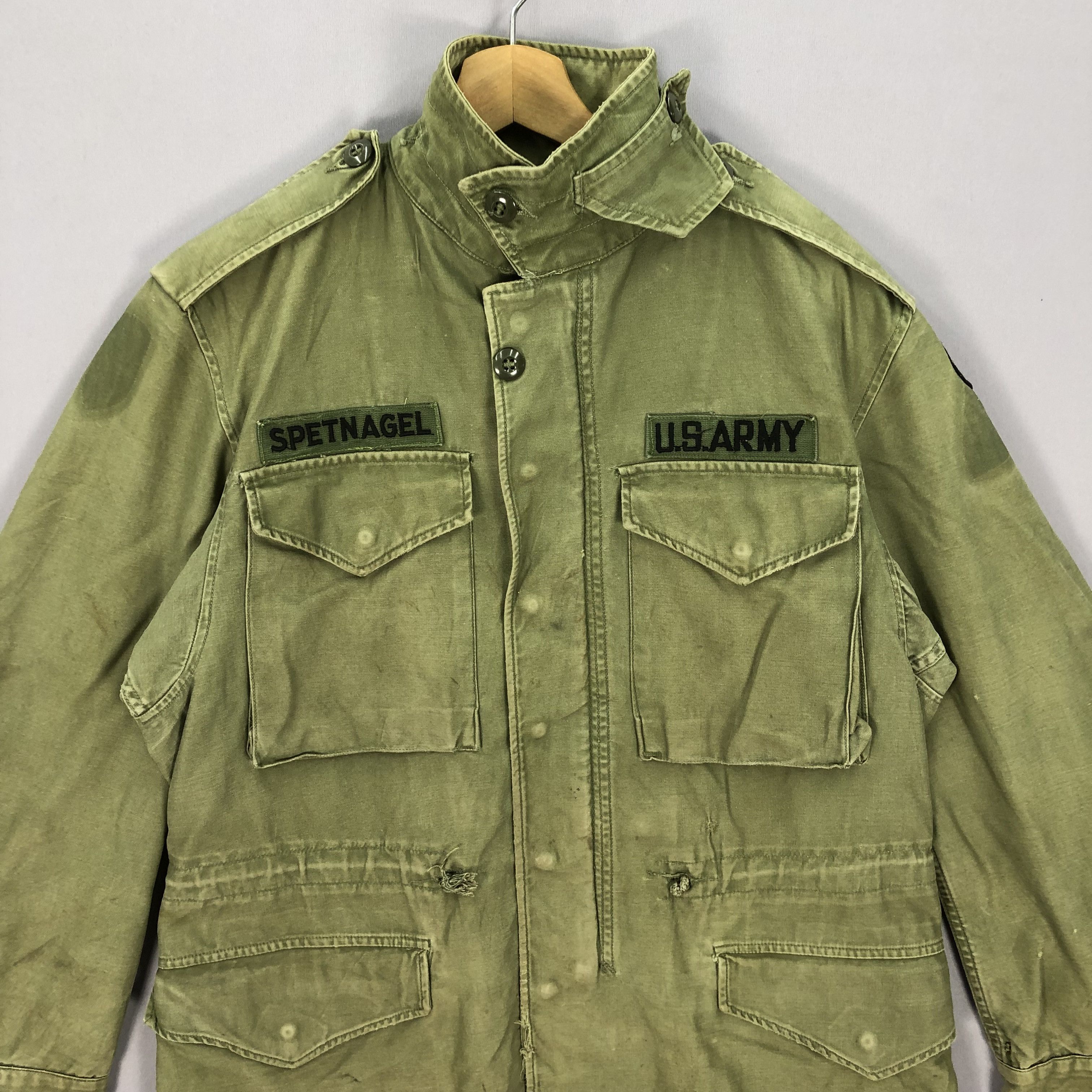 Vintage Vintage US Army Multi Pocket Tactical Parka Jacket Size US M / EU 48-50 / 2 - 2 Thumbnail