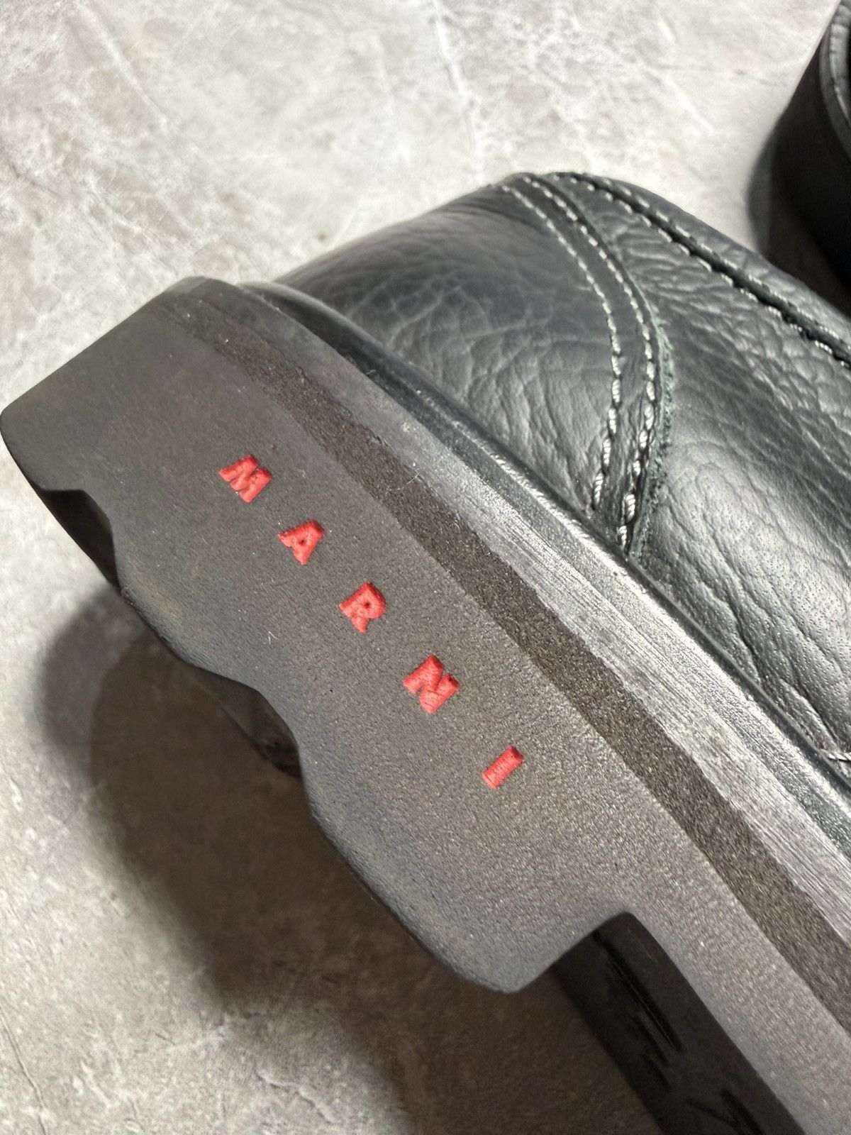 Marni Marni Logo Derby Shoes Size US 5 / EU 37 - 4 Thumbnail