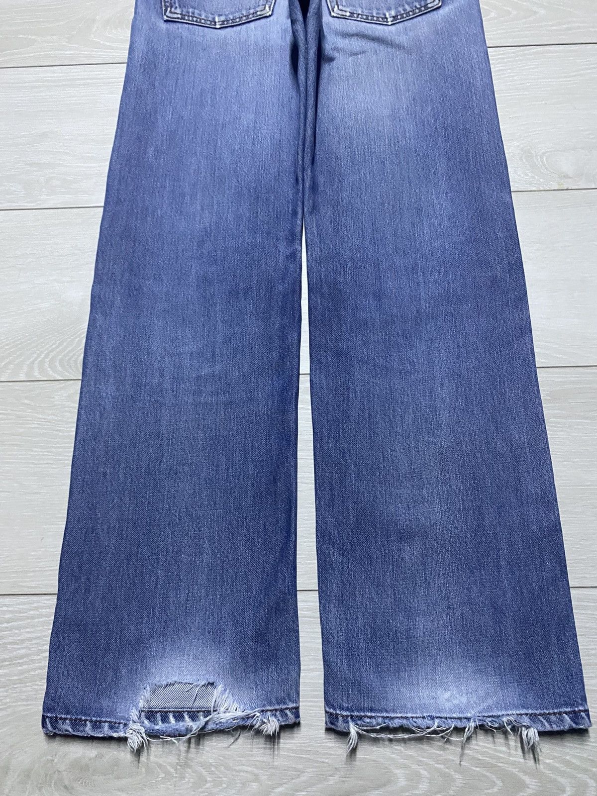 Levi's Vintage Levis 504 Blue Wash Loose Jeans Size US 28 / EU 44 - 6 Thumbnail