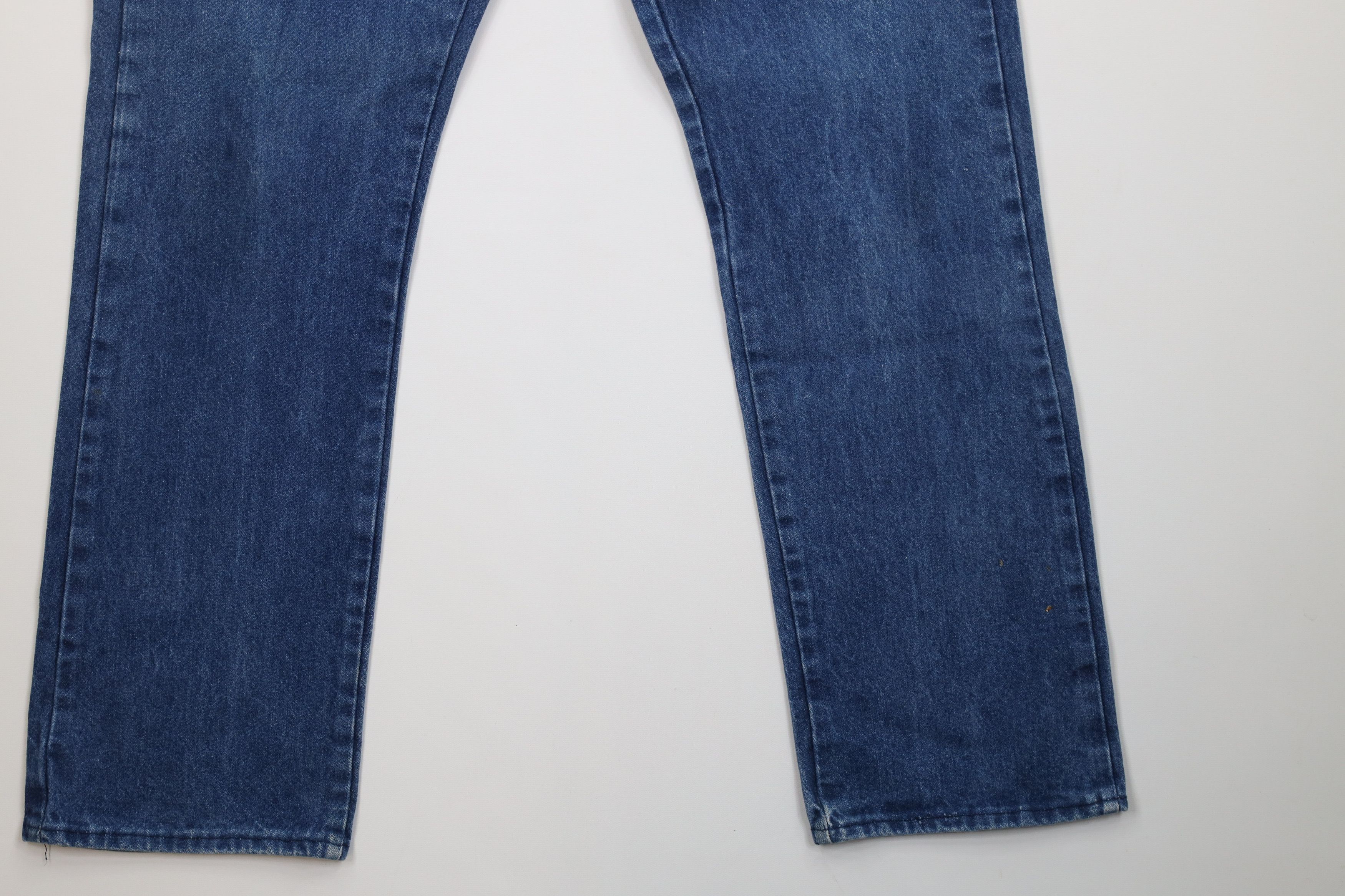 Vintage Vintage 70s Streetwear Straight Leg Denim Jeans Blue USA Size US 40 / EU 56 - 4 Thumbnail
