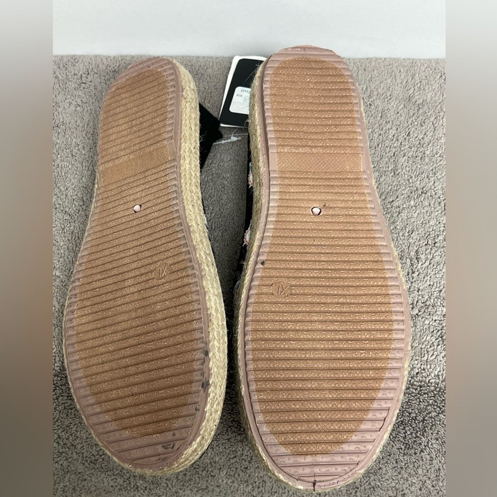 NFL FOCO Women's Miami Dolphins Espadrille Canvas Shoe NEW 11-12 Size US 11 / IT 41 - 8 Thumbnail