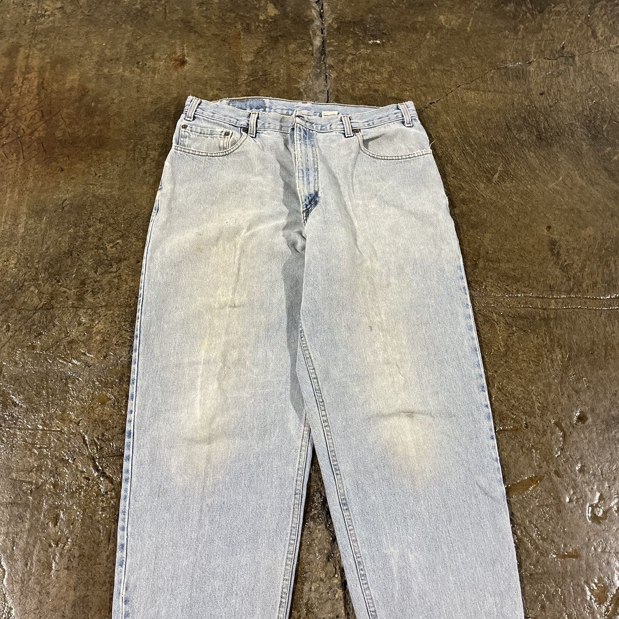 Levi's × Vintage Crazy Vintage 90s Levi's 560 Faded Baggy Loose Fit Jeans Size US 36 / EU 52 - 11 Thumbnail