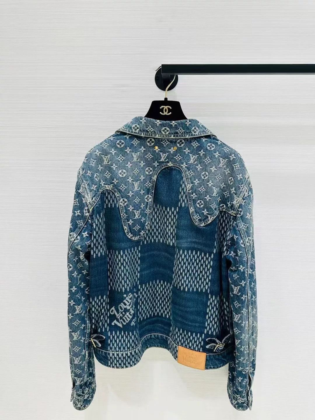 Louis Vuitton Louis Vuitton x Nigo Damier Giant Denim Jacket Size US M / EU 48-50 / 2 - 2 Thumbnail