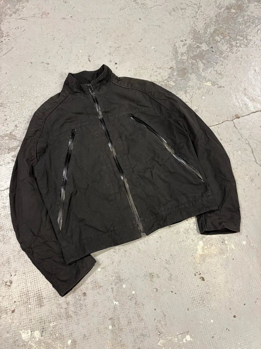 Mugler Mugler Black Front Zips Tactical Jacket Size US M / EU 48-50 / 2 - 2 Thumbnail