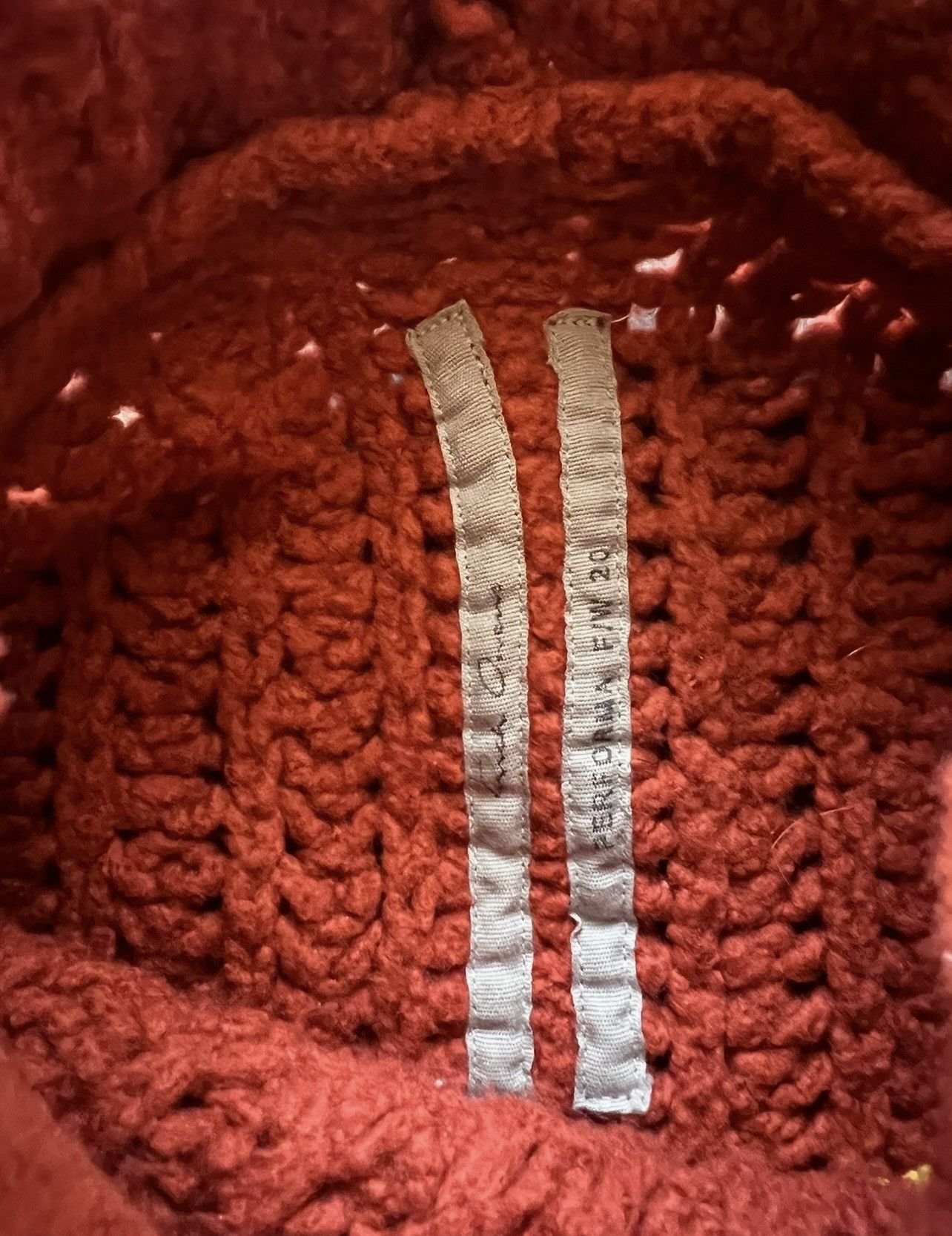 Rick Owens Rick Owens Fw 2020 performa Cable knit sweater Size US M / EU 48-50 / 2 - 3 Thumbnail
