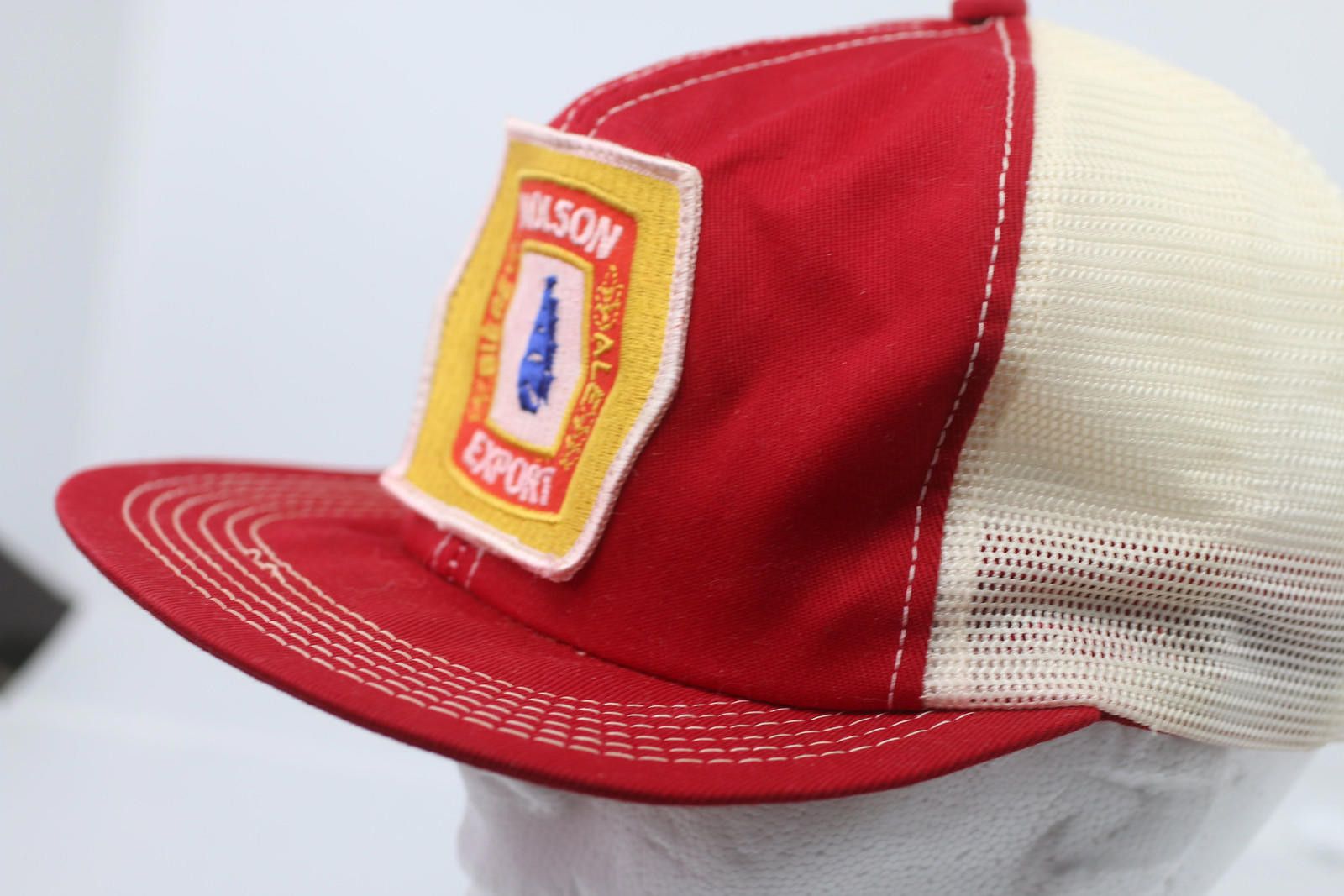 Other Vintage Molson Export Truckers Baseball Cap Snap Back patch Size ONE SIZE - 3 Thumbnail