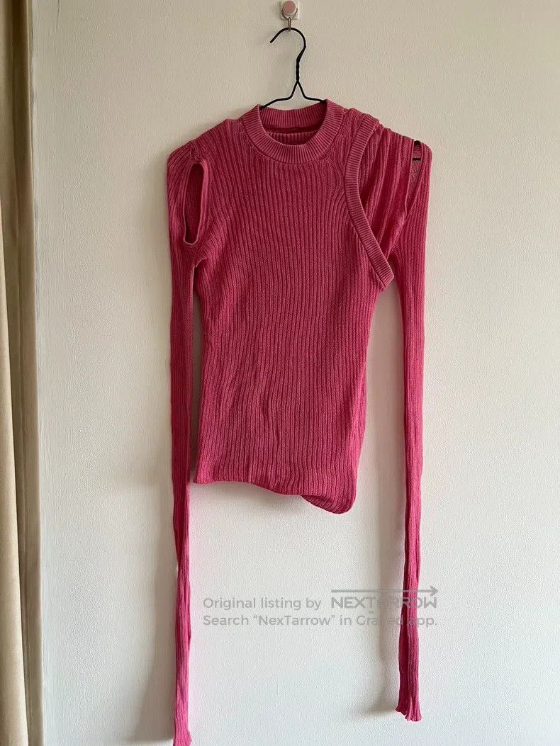 Rick Owens RICK OWENS Pink knit sweater Size S / US 4 / IT 40 - 4 Thumbnail