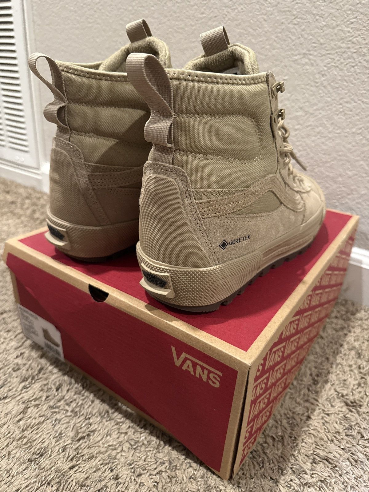 Vans Vans Sk8-Hi GORE-TEX MTE “Incense Brown” Size US 11 / EU 44 - 4 Thumbnail