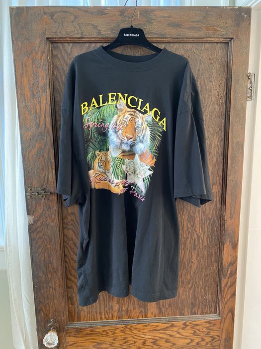 balenciaga year of the tiger tshirt