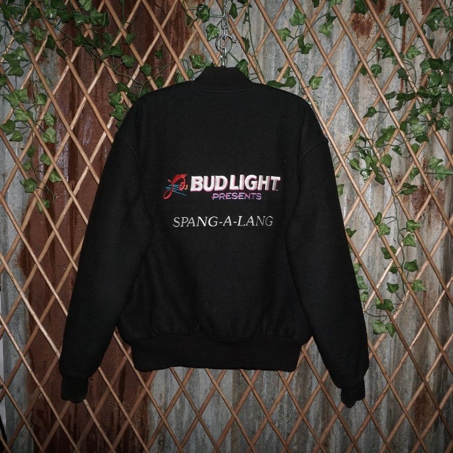 XL - Vintage Y2K Bud Light in concert embroider 1990s bomber