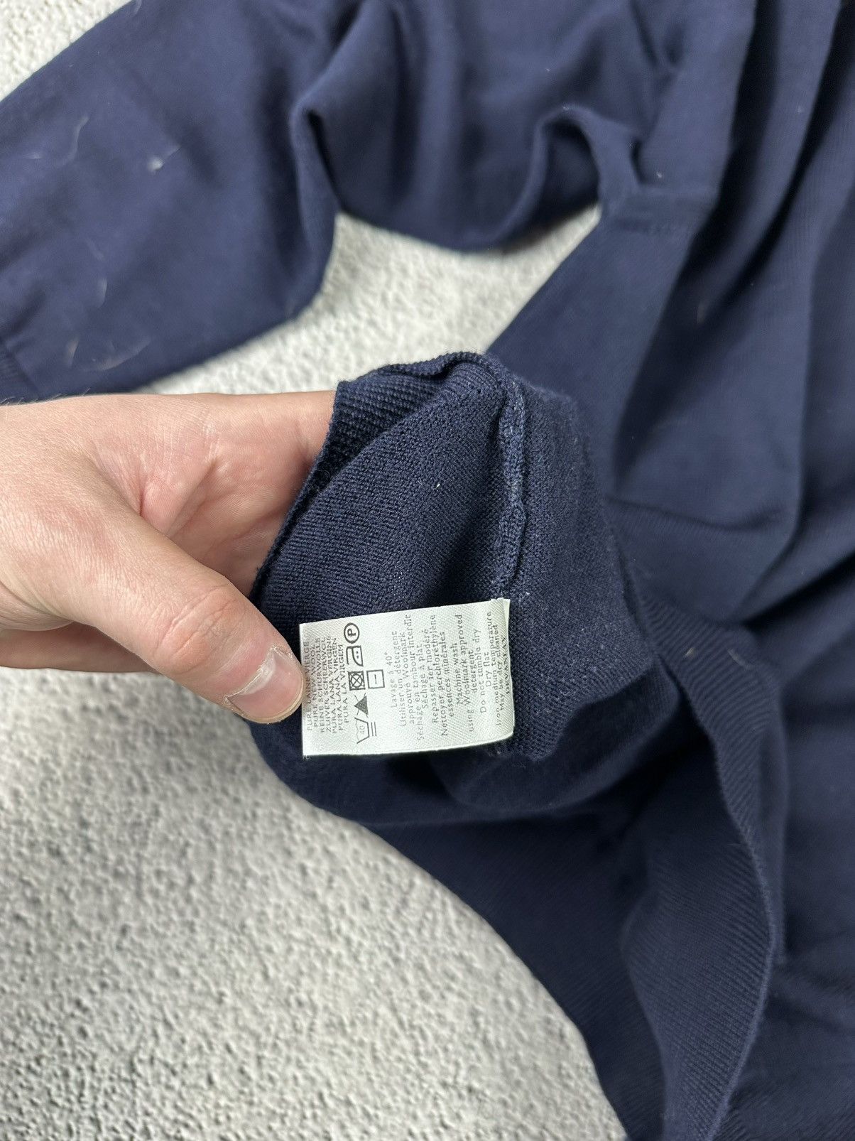 Lacoste Vintage Lacoste Wool Sweater Y2K Old Money Style Size US L / EU 52-54 / 3 - 9 Thumbnail