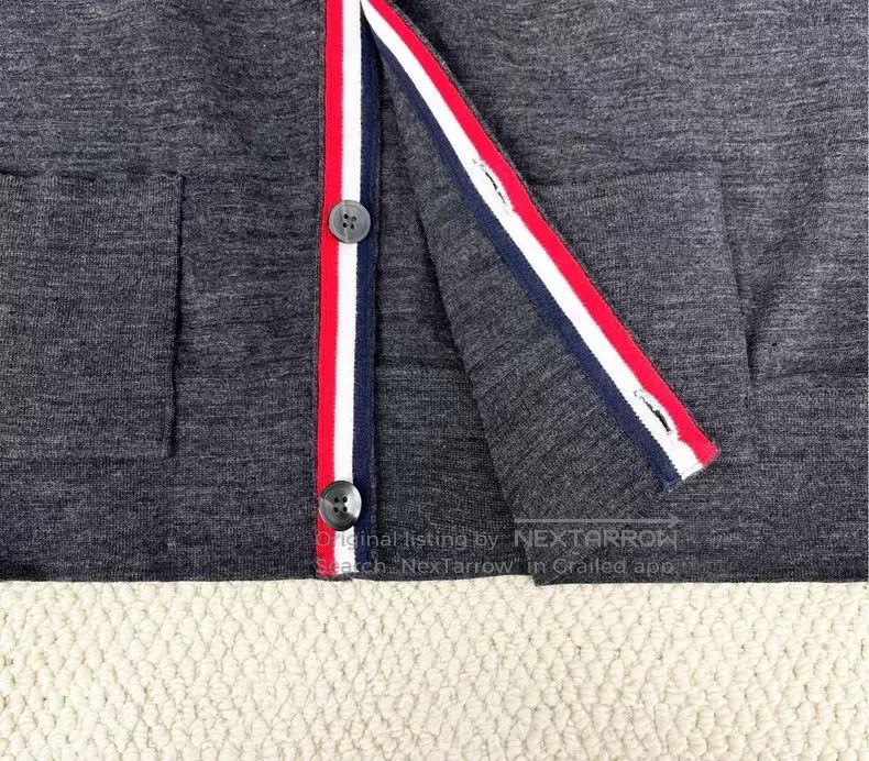 Thom Browne Thom Browne Dark Gray Cardigan Jacket Size US M / EU 48-50 / 2 - 5 Thumbnail