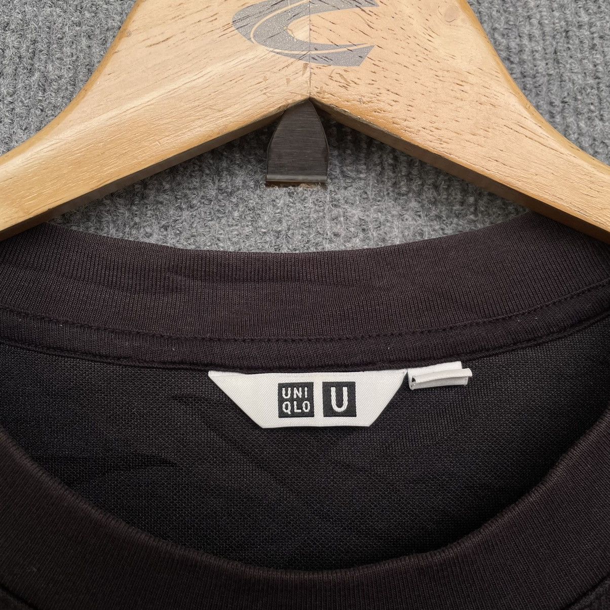 Japanese Brand Christophe Lemaire x Uniqlo Black Blank Oversize T Shirt Size US L / EU 52-54 / 3 - 2 Thumbnail