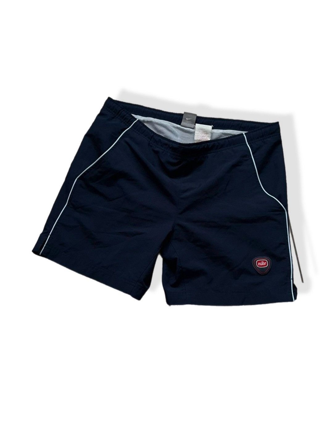Nike Nike vintage Shorts Y2k Drill Blue Size US 32 / EU 48 - 1 Thumbnail