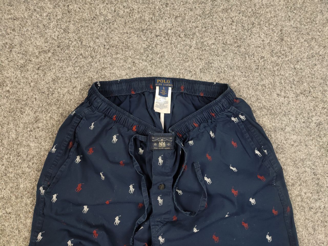 Polo Ralph Lauren Vintage Polo Ralph Lauren Light Blue Monogram Logo Shorts Size US 32 / EU 48 - 6 Thumbnail