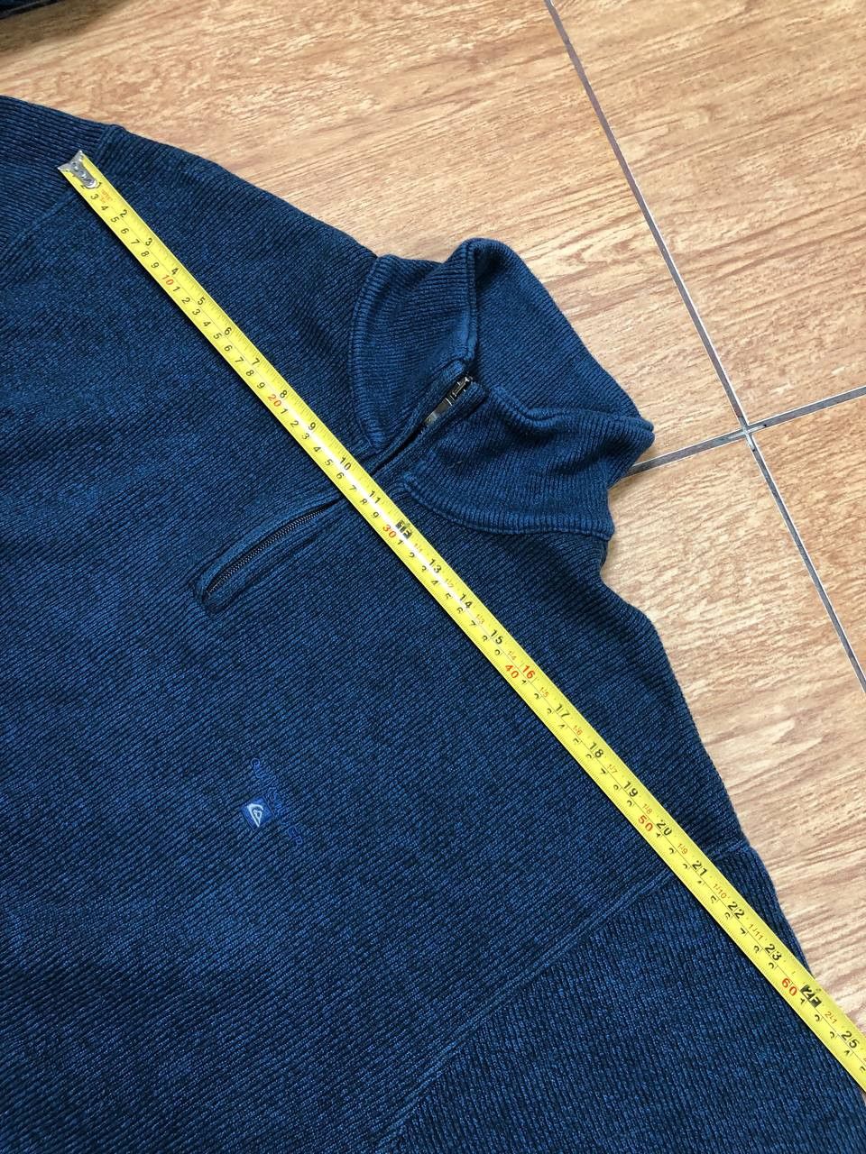 Quiksilver Quiksilver Sweater Large 1/4 Zip Long Sleeve Vintage mens Size US XXL / EU 58 / 5 - 12 Thumbnail