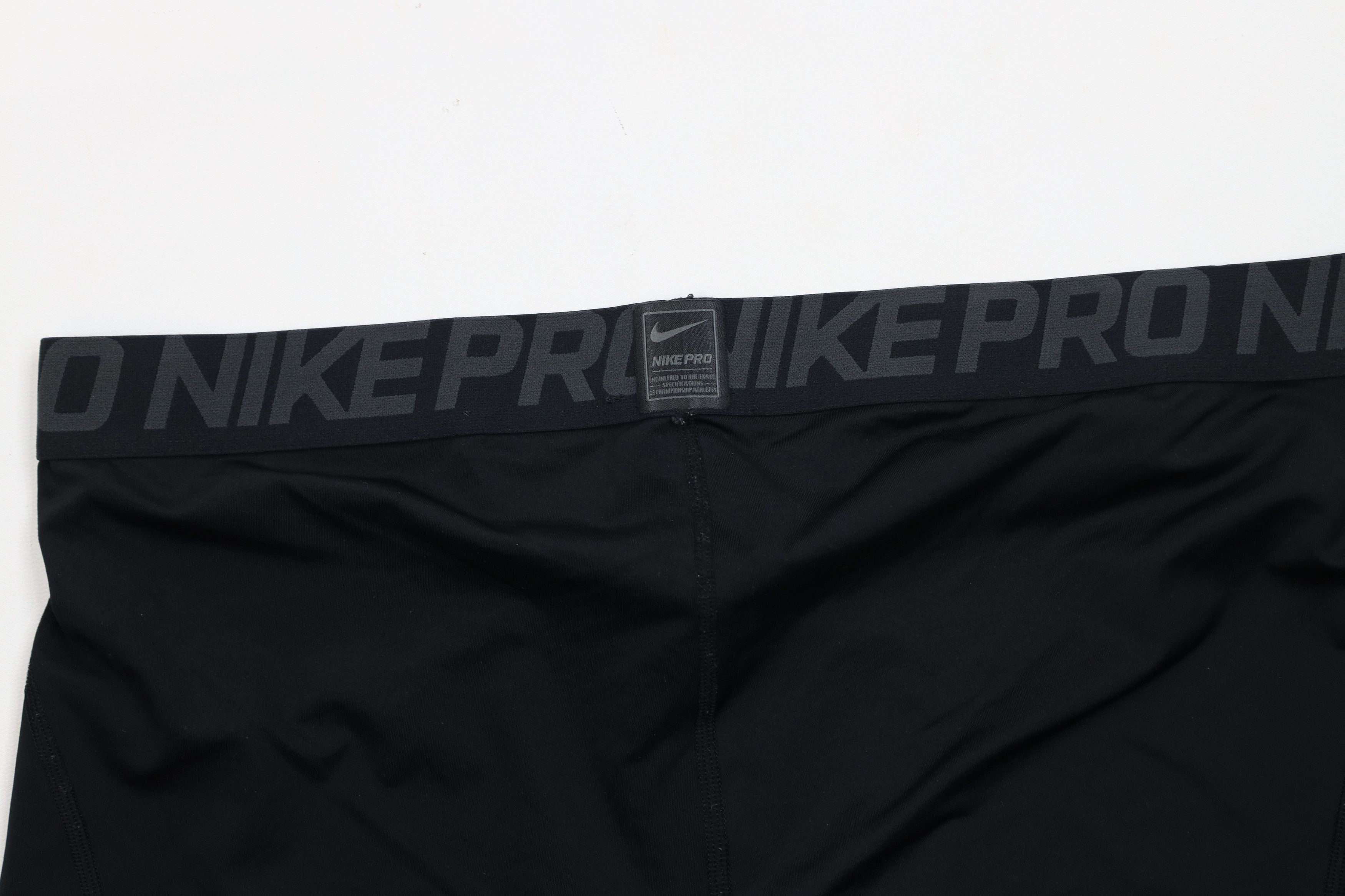 Nike Nike Pro Jogging Training Spandex Half Tights Shorts Black Size US 40 / EU 56 - 8 Thumbnail