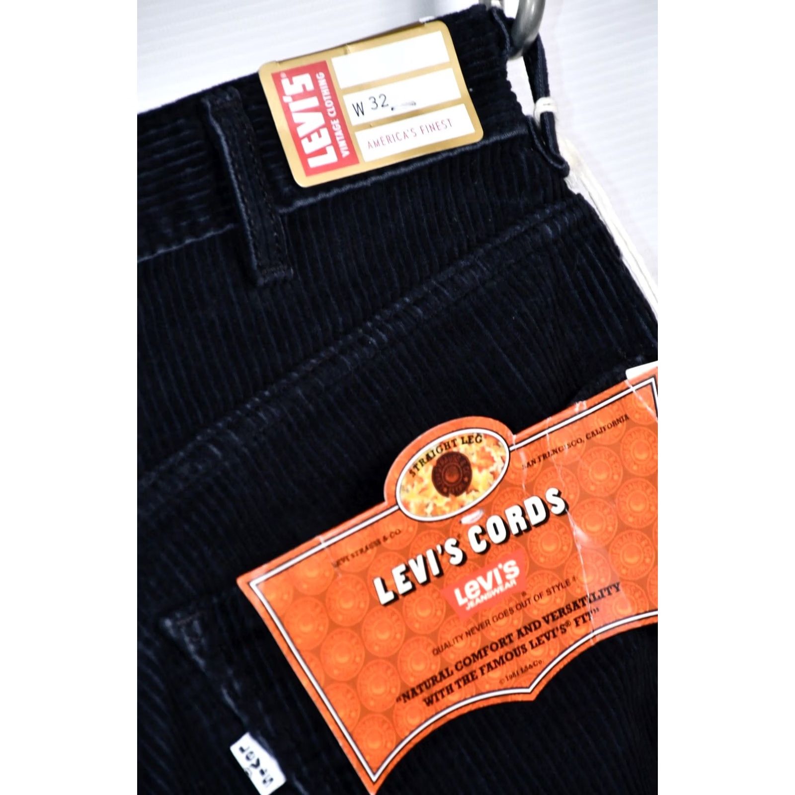 Levi's VINTAGE Levi's 519 Pants Corduroy Straight Leg Levi's Vintage Clothing W32 Mens Regular Blue Size US 32 / EU 48 - 5 Thumbnail