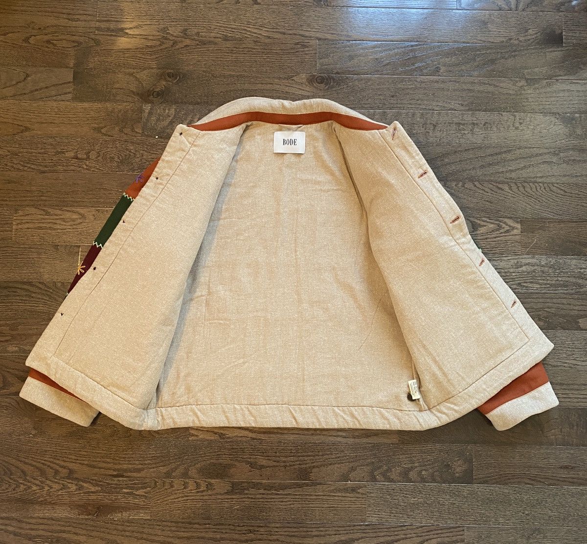 Bode BODE Embroidered Autumn Quilt Jacket size L/XL Size US L / EU 52-54 / 3 - 10 Thumbnail