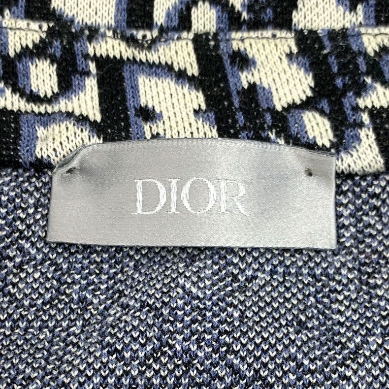 Dior Dior Black logo jacquard full print cotton lapel single-br Size US XXL / EU 58 / 5 - 5 Thumbnail