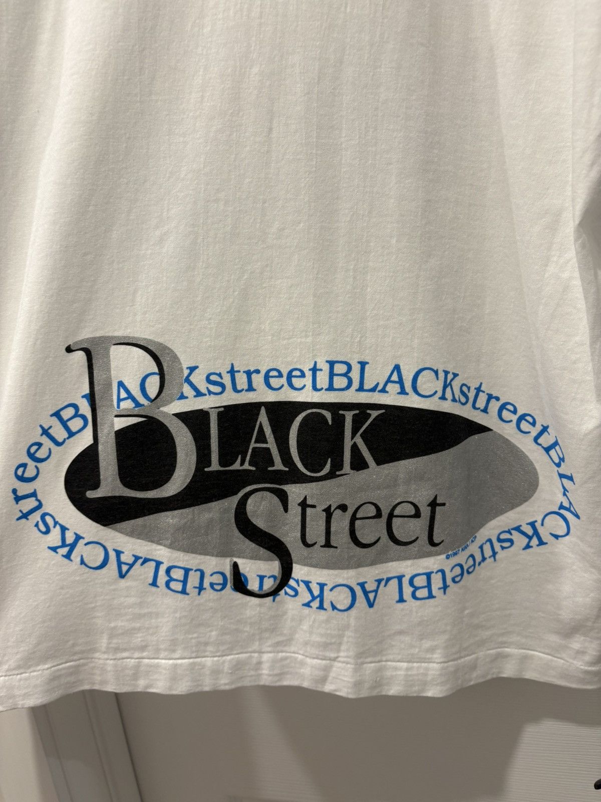 Vintage Vintage Blackstreet Rap Tee T-Shirt Double sided 1997 2XL Size US XXL / EU 58 / 5 - 7 Thumbnail