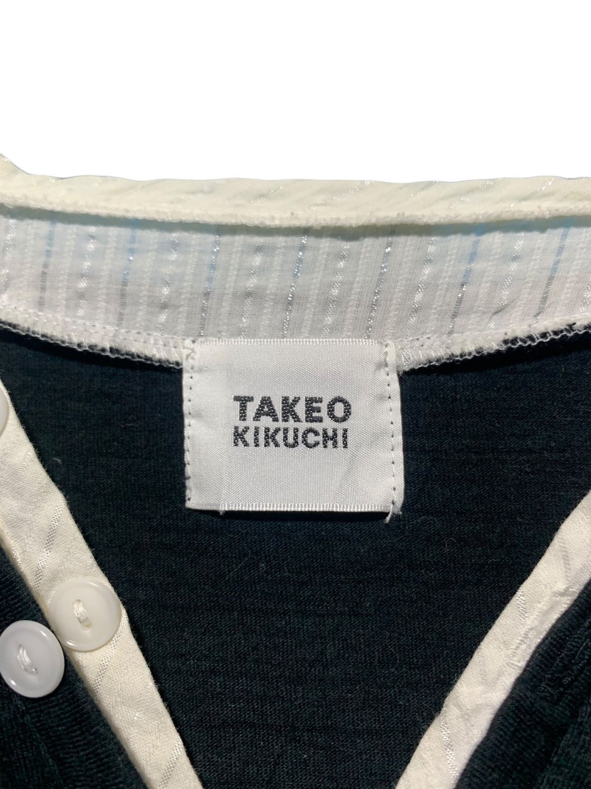 Vintage Takeo kikuchi double layer longsleeve gothic punk