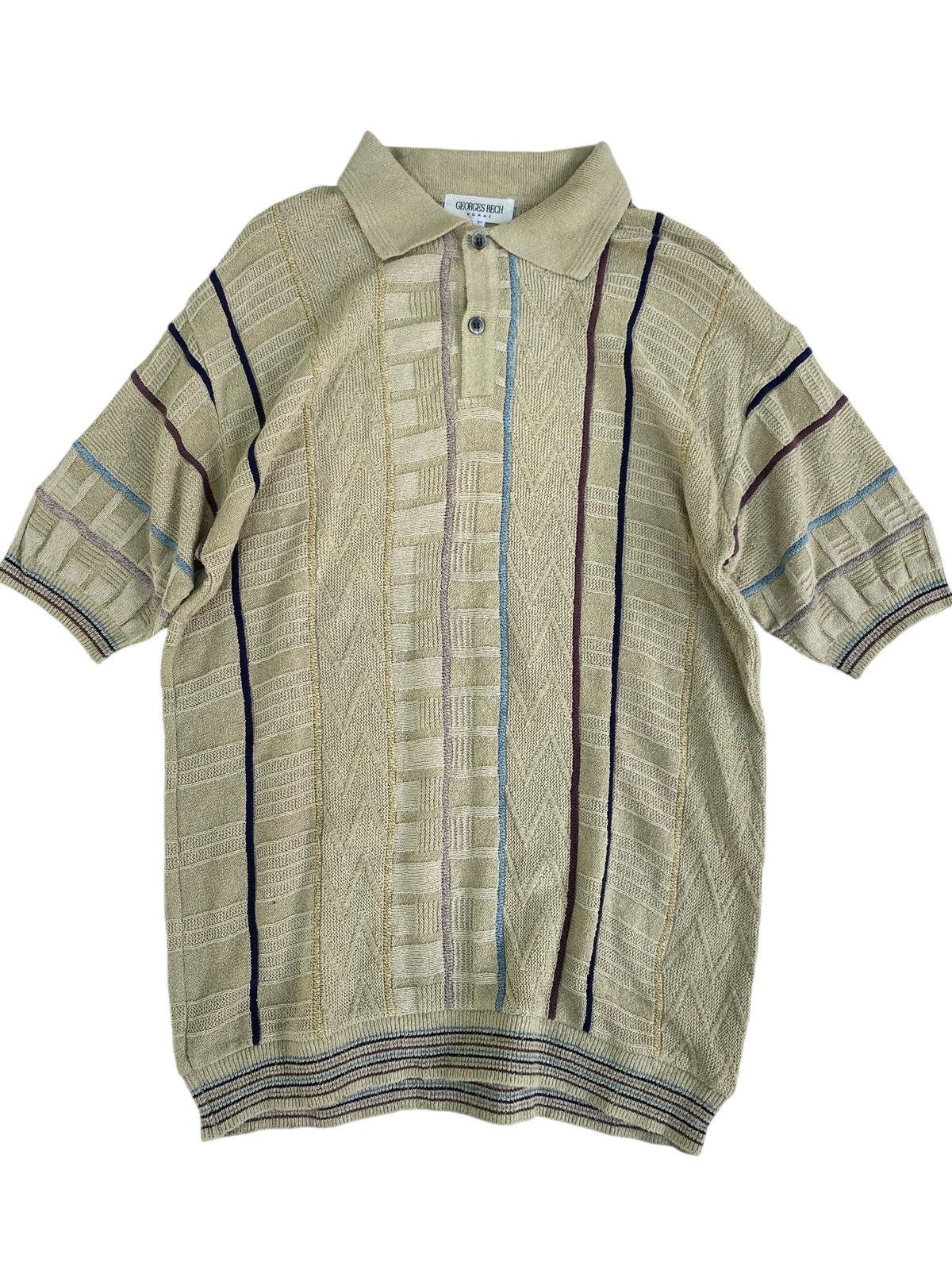 Japanese Brand × Vintage Vtg Georges Rech Homme Knitwear Size US M / EU 48-50 / 2 - 1 Thumbnail