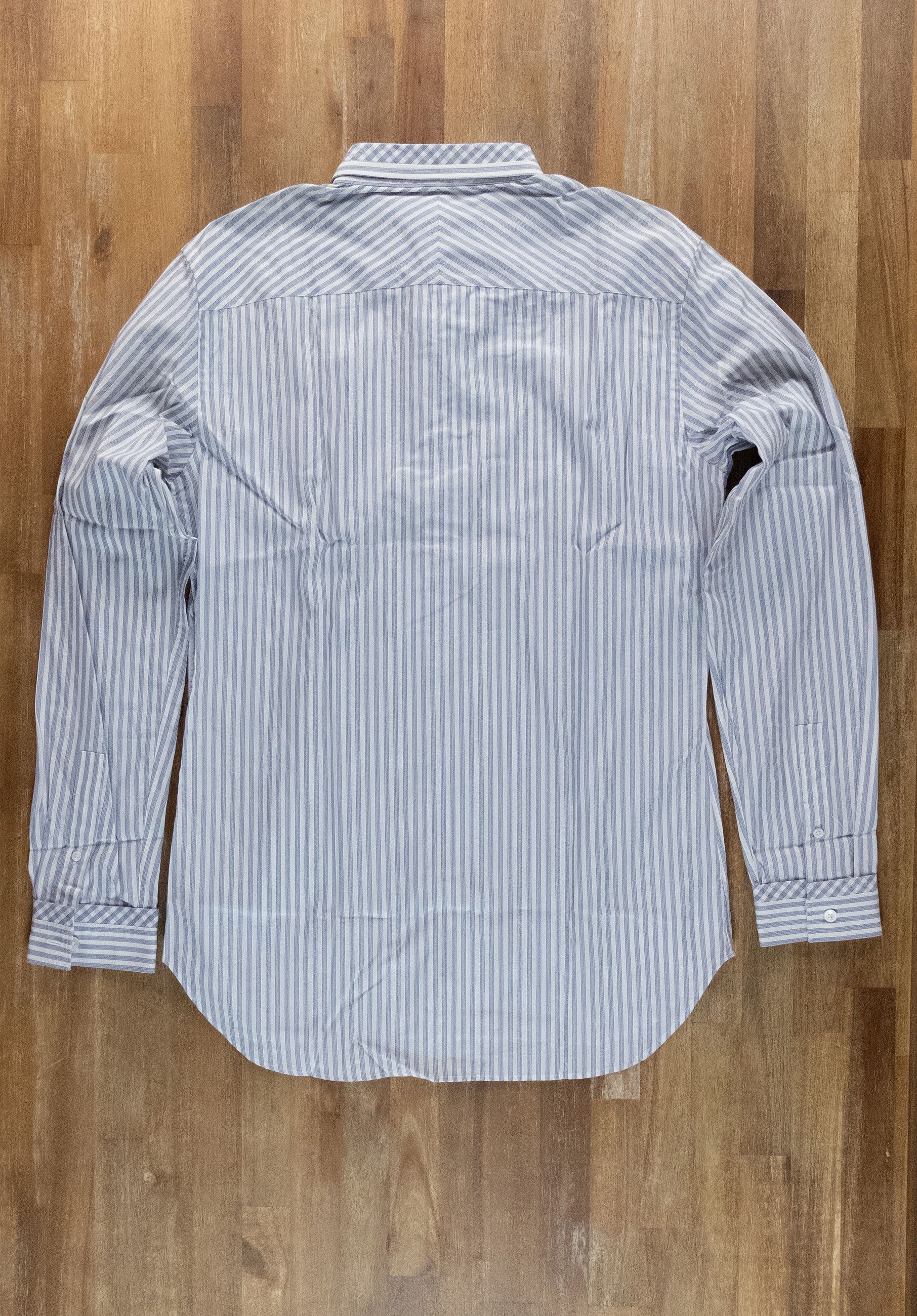 Viktor & Rolf VIKTOR & ROLF Monsieur slim fit white blue striped shirt Size US L / EU 52-54 / 3 - 9 Thumbnail