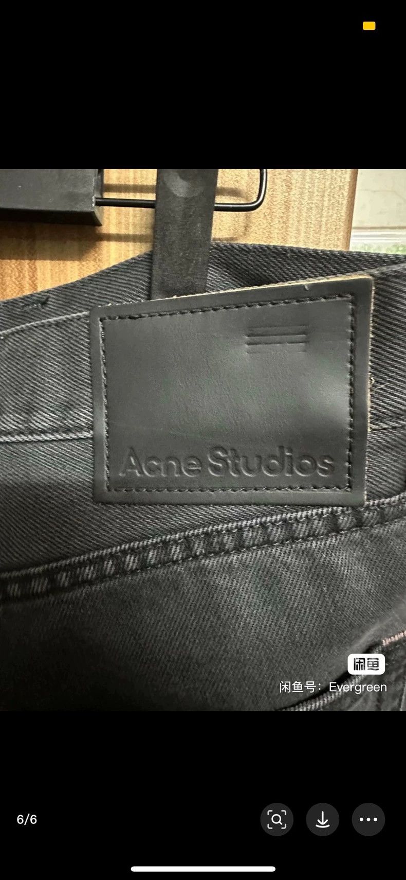 Acne Studios acne studios Washed black jeans 2506-Nextarrow Size US 30 / EU 46 - 6 Thumbnail