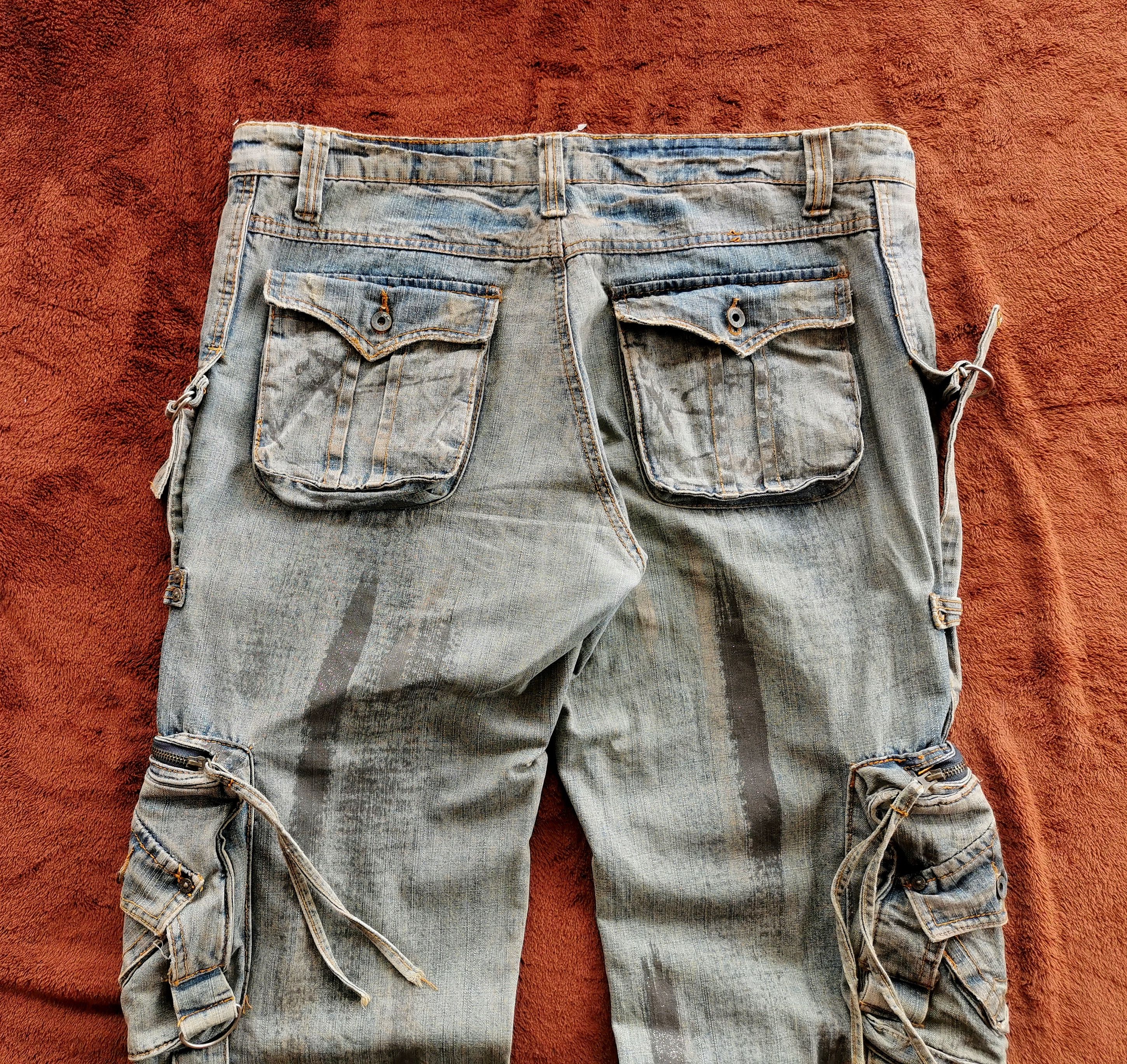 GOA JONEAA BONDAGE MULTIPOCKET DENIM PANTS Size US 38 / EU 54 - 10 Thumbnail
