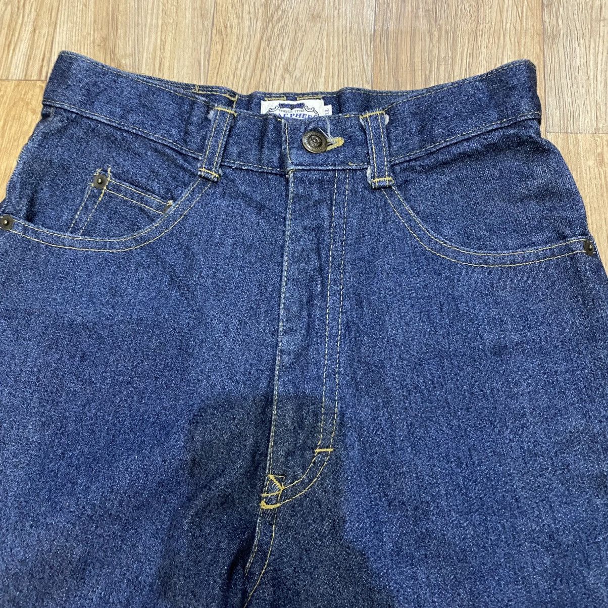 Indigo 2000s Machpee Indigo Blue Japan Style Slim Fit Denim Pants Size US 26 / EU 42 - 3 Thumbnail