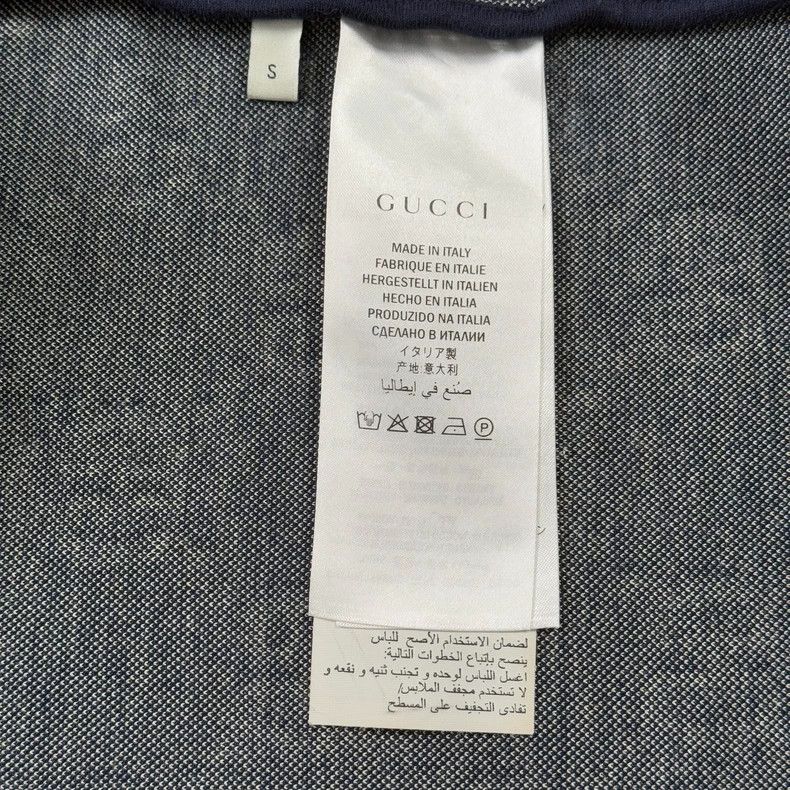 Gucci Gucci Blue full-print jacket 2503-Nextarrow Size US S / EU 44-46 / 1 - 6 Thumbnail