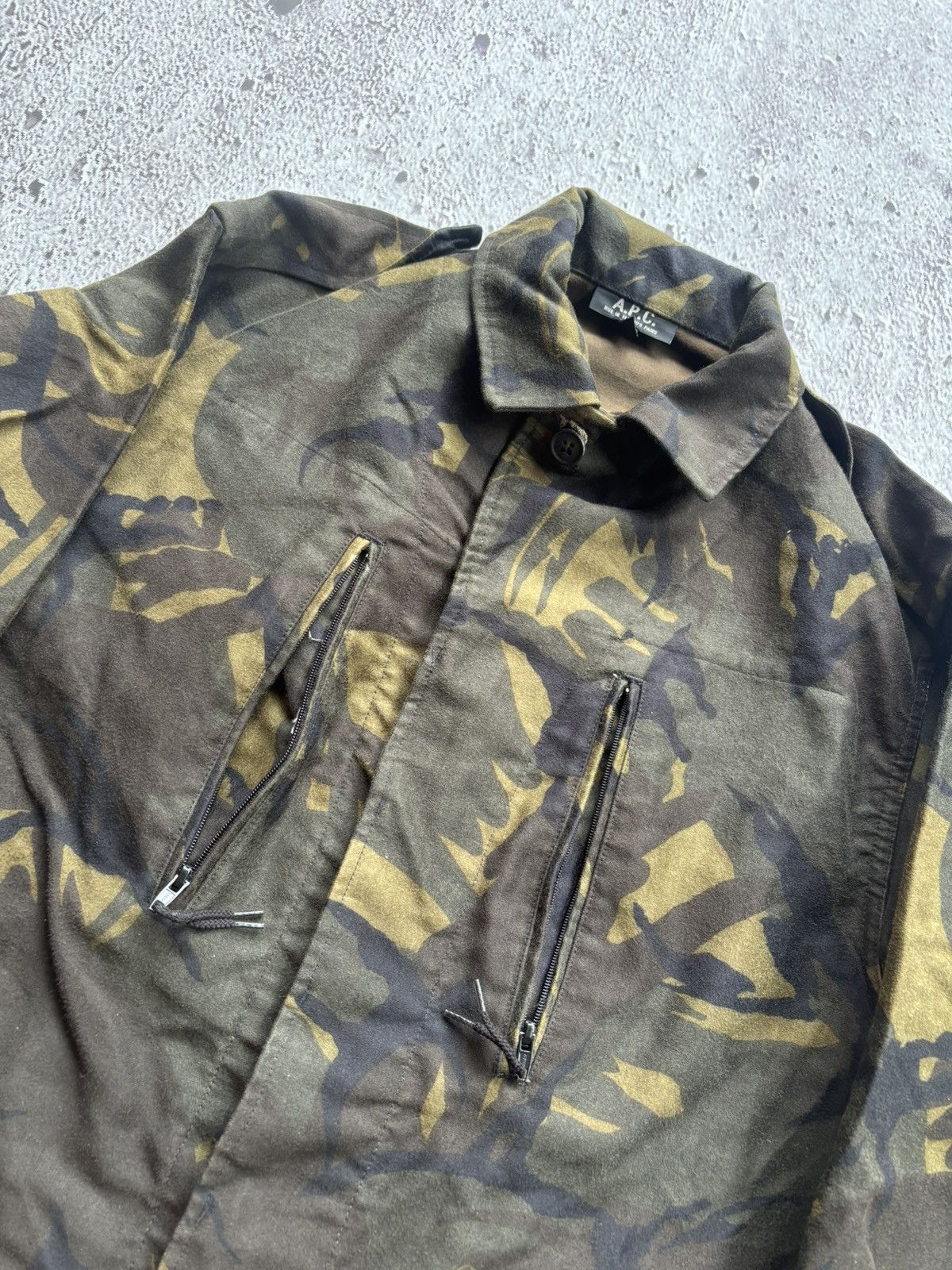 A.P.C. Vintage APC military camo jacket Size US L / EU 52-54 / 3 - 3 Thumbnail